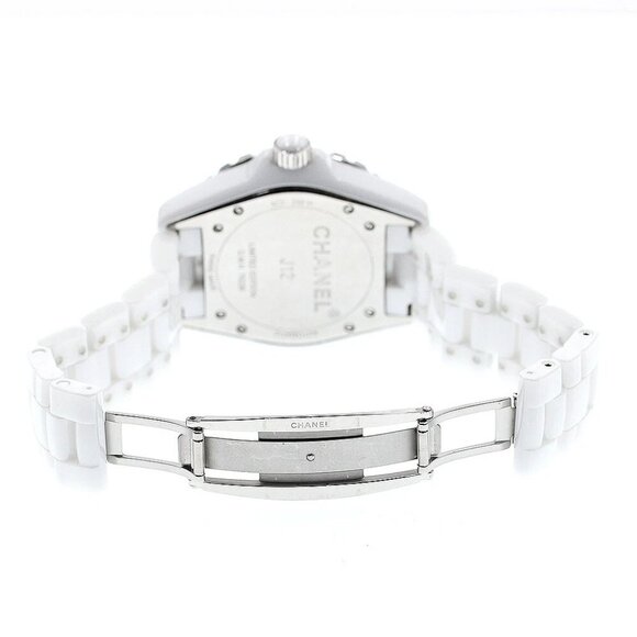 CHANEL J12 Pink light H4864 8P diamond white Dial Automatic Men's Watch - Picture 3 of 12